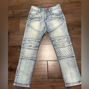 Mens Victorious Moto Jeans size 30x30
